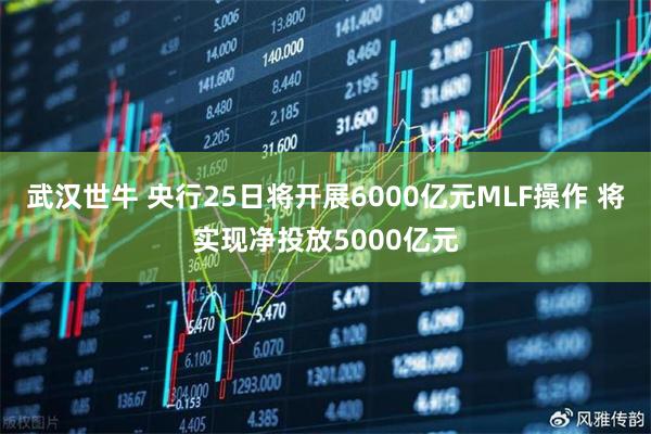 武汉世牛 央行25日将开展6000亿元MLF操作 将实现净投放5000亿元